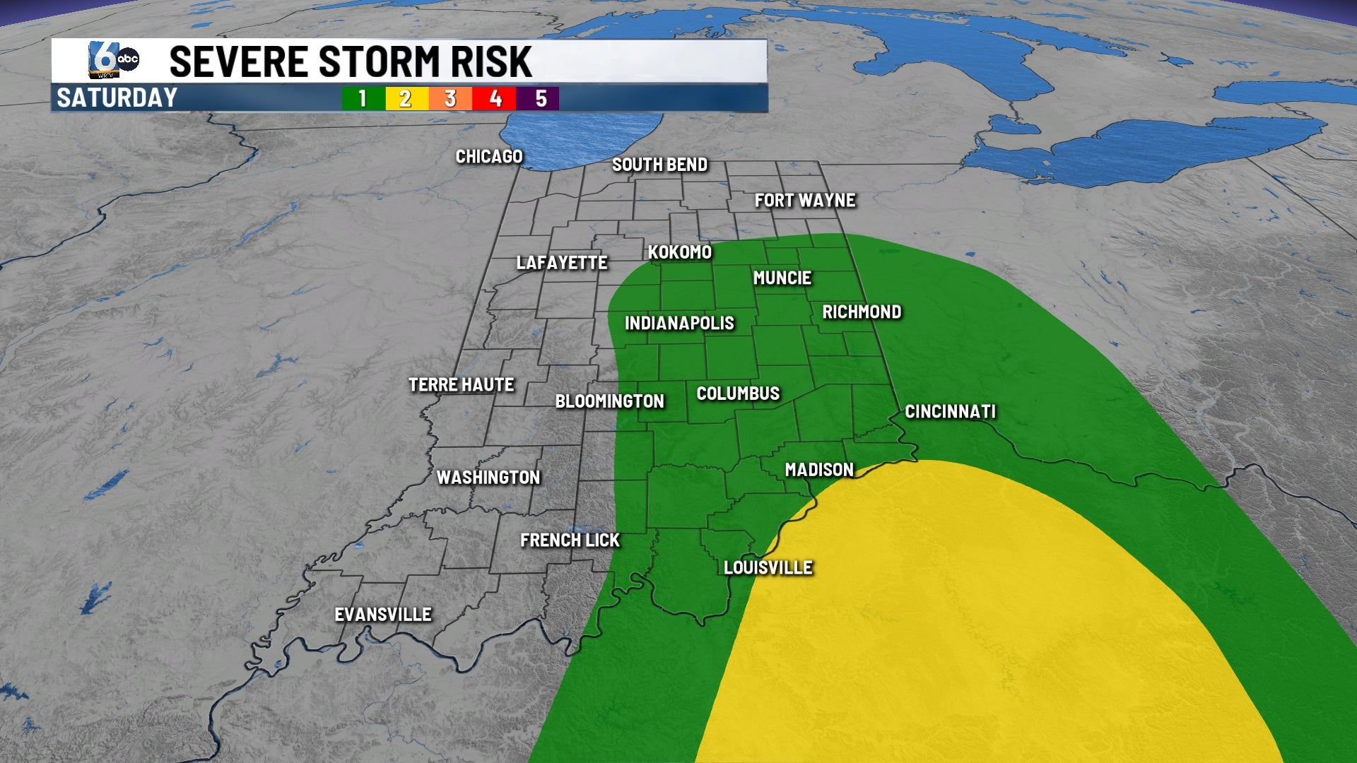 Rain spreads across Indiana with flash flood threat through early next week - Indianapolis News | Indiana Weather | Indiana Traffic