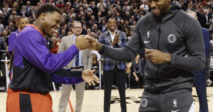 Raptors hold news conference with ‘special guest’