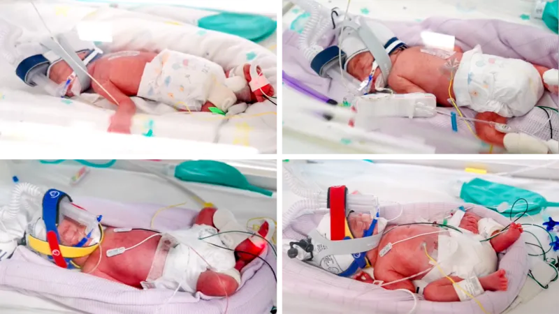 Rare identical quadruplets born in Australia