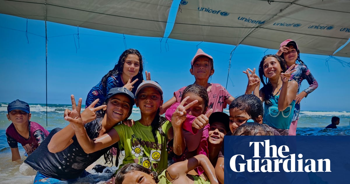 Reclaiming stolen childhoods: swimming classes resume in Gaza after three years of war | Gaza