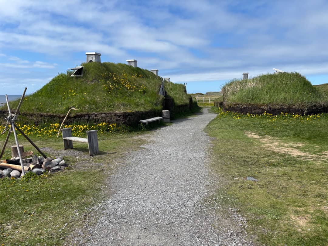 Recreation of Ancient Viking Homes, Newfoundland - Photo of the Day