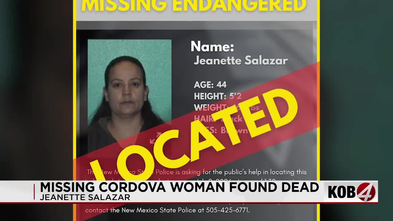 Remains of Jeanette Salazar found