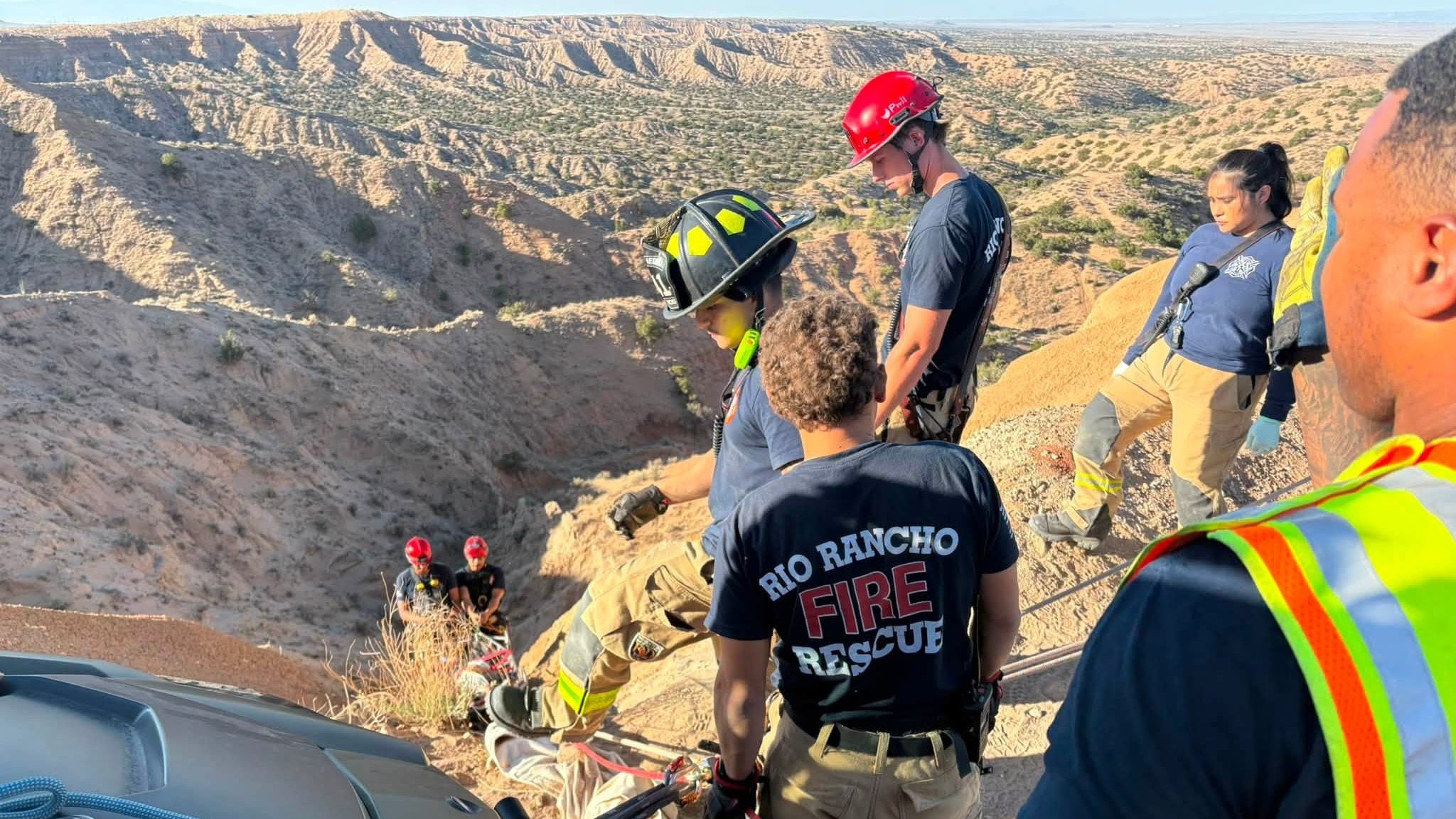 Rio Rancho crews rescue 6 after off-road vehicle accident