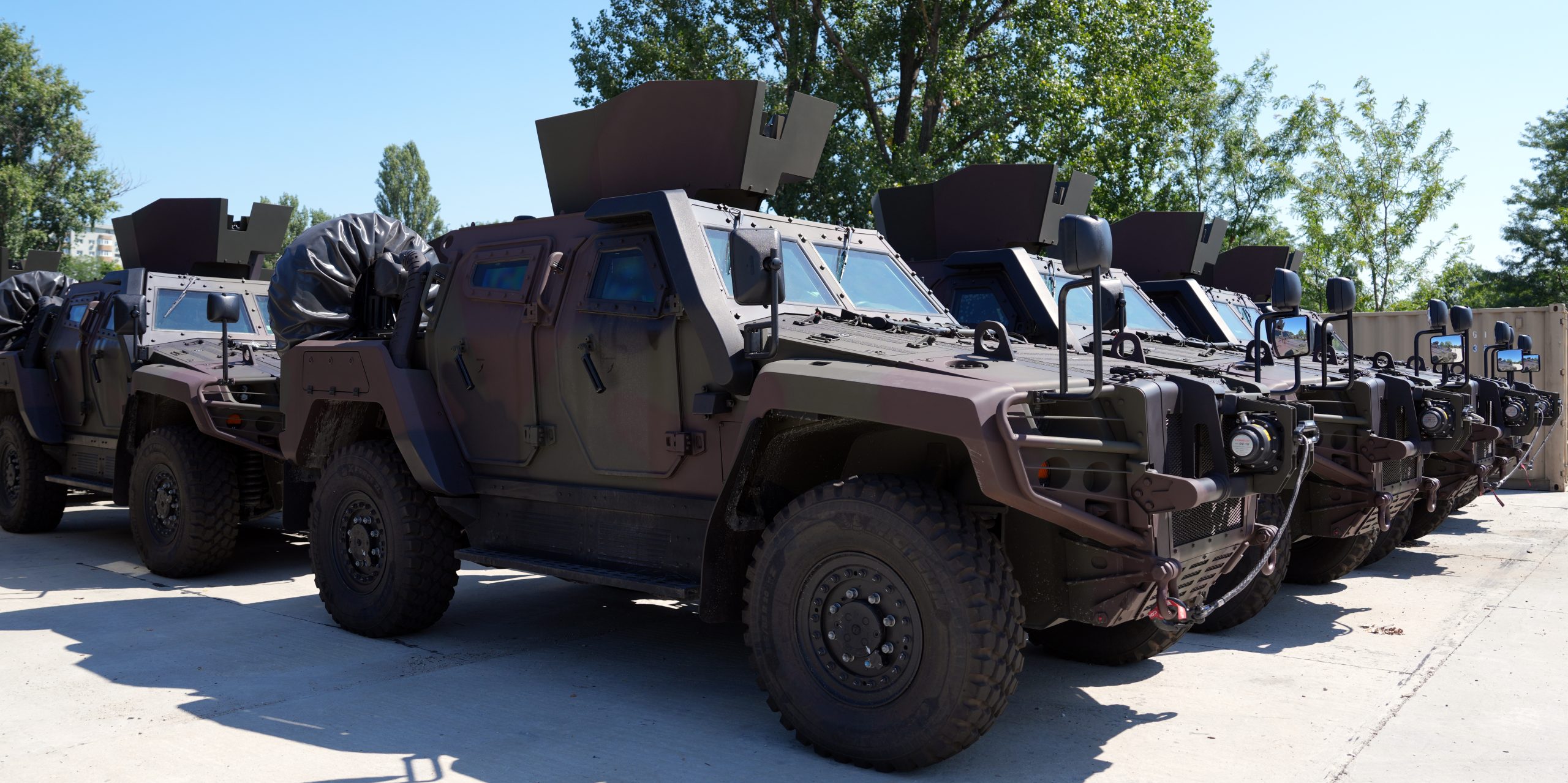 Romania Receives First Locally Manufactured COBRA II Armoured Vehicles