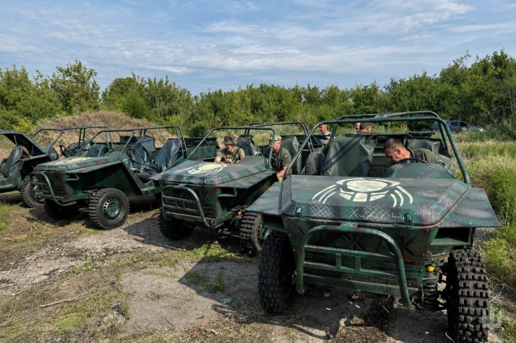 Russia’s destroyed vehicles are being melted into buggies that save Ukrainian lives under drone fire