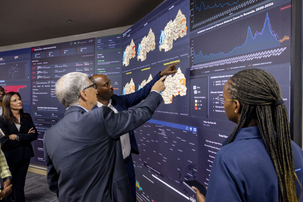 Rwanda Showcases Real-Time Health Data System During Bill Gates Visit