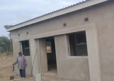 SIX HOMES CONSTRUCTED IN MAYIWANE INKHUNDLA FOLLOWING THE DECEMBER STORMS