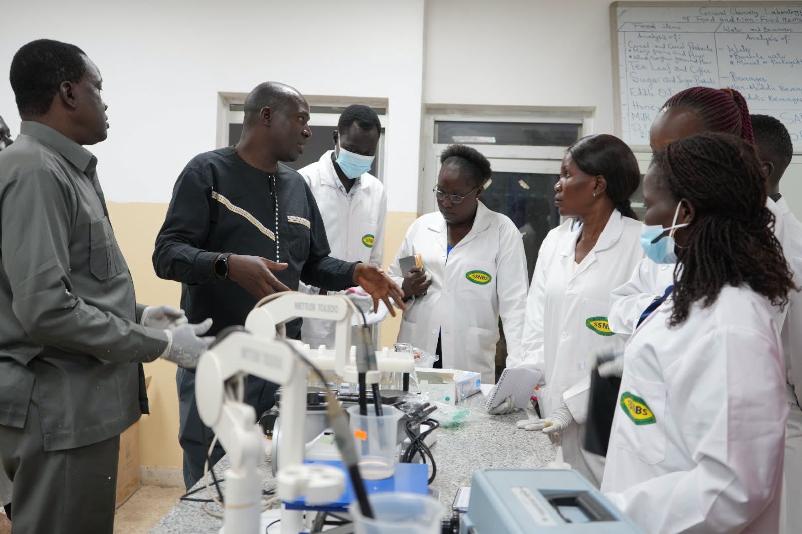 SSNBS trains laboratory staff to improve food safety testing