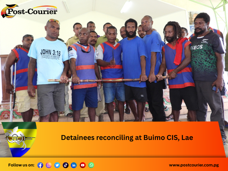 Sambio and Bulolo detainees reconciles inside prison