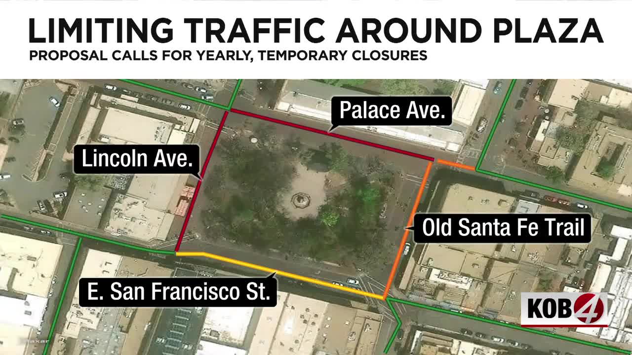 Santa Fe councilors to weigh proposed road closures around the Plaza