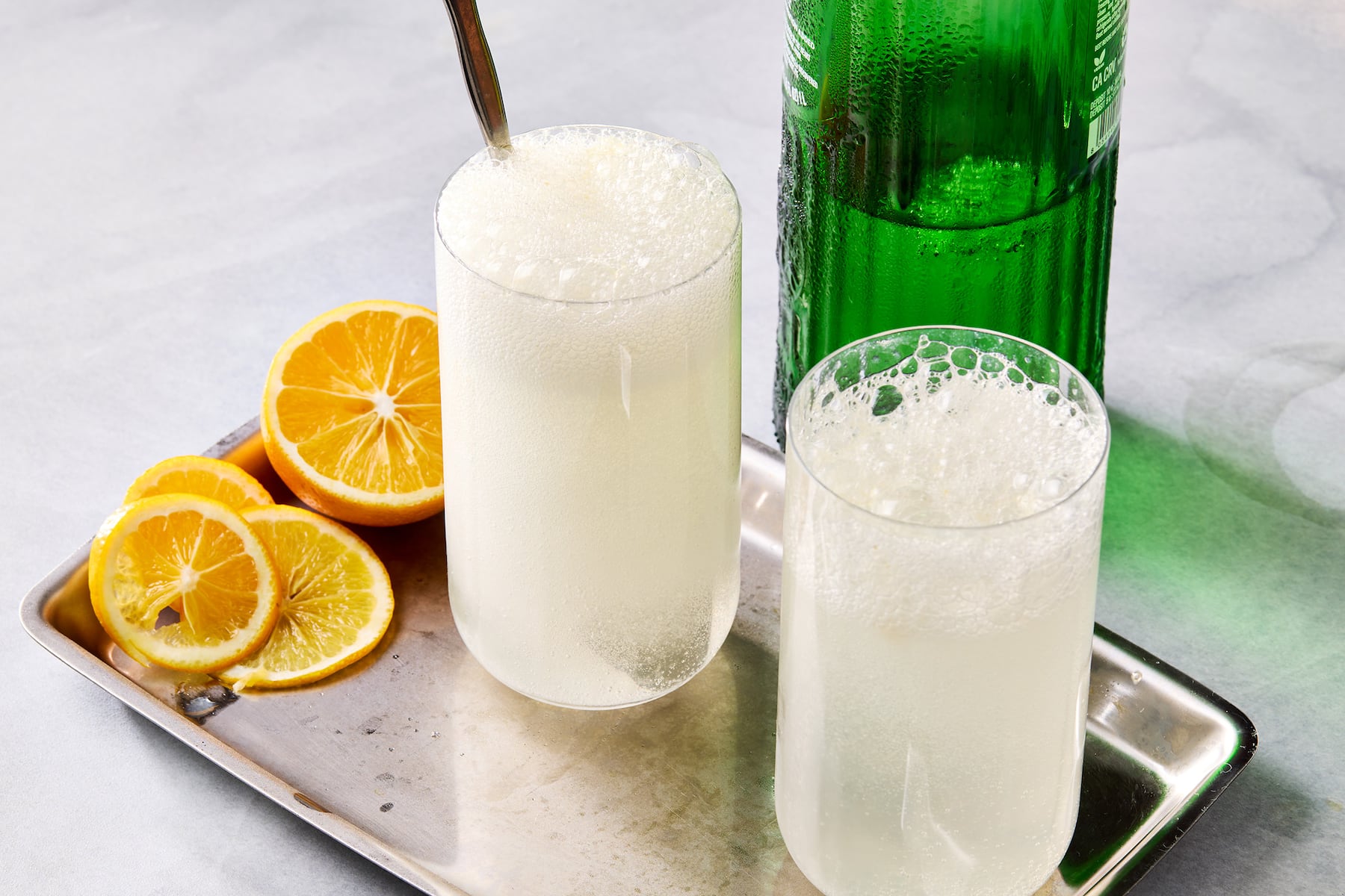 Seltz al limone (refreshing lemon seltzer)