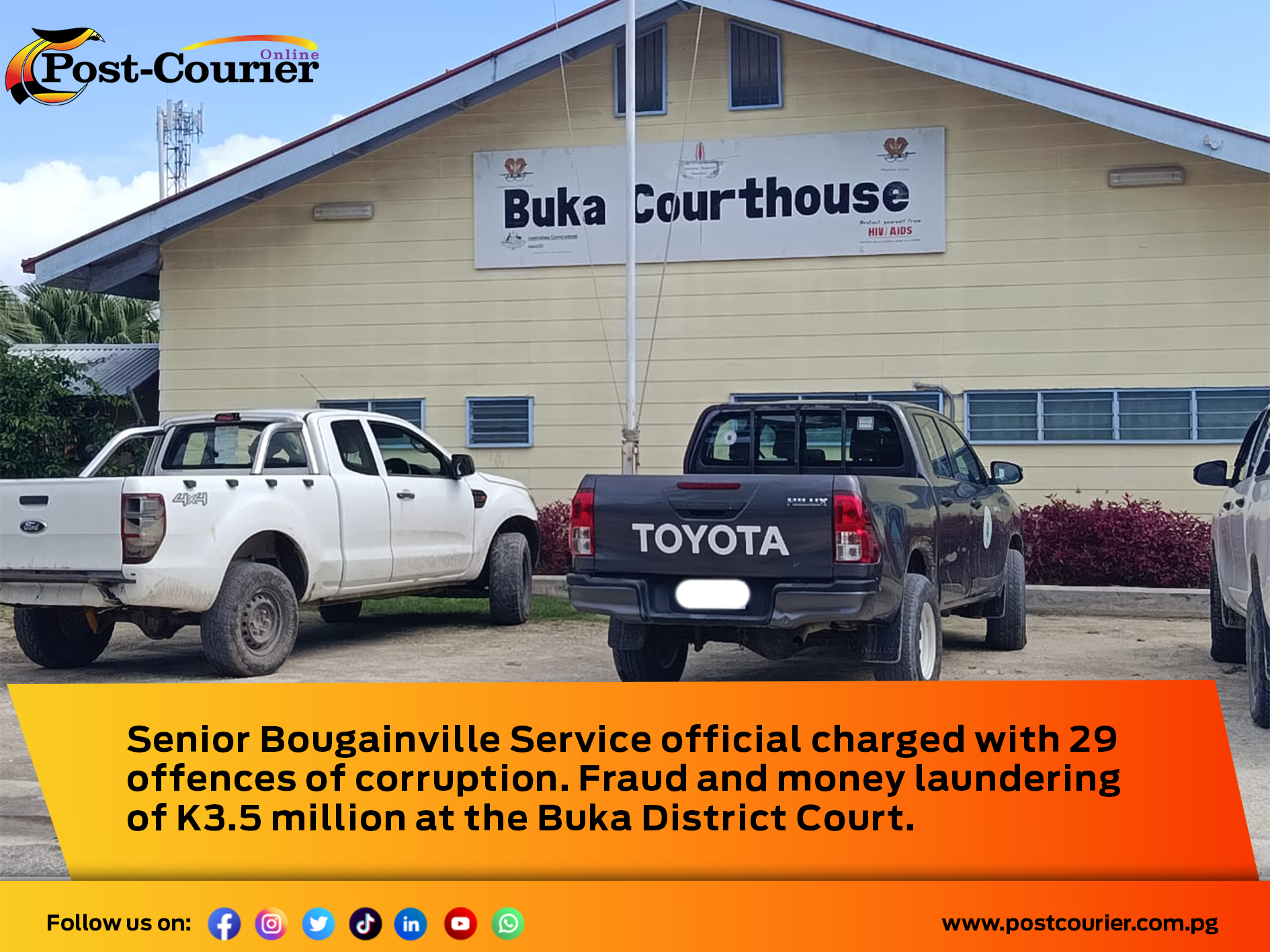 Senior Bougainville Police Officer faces K3.5 million fraud and money laundering charges