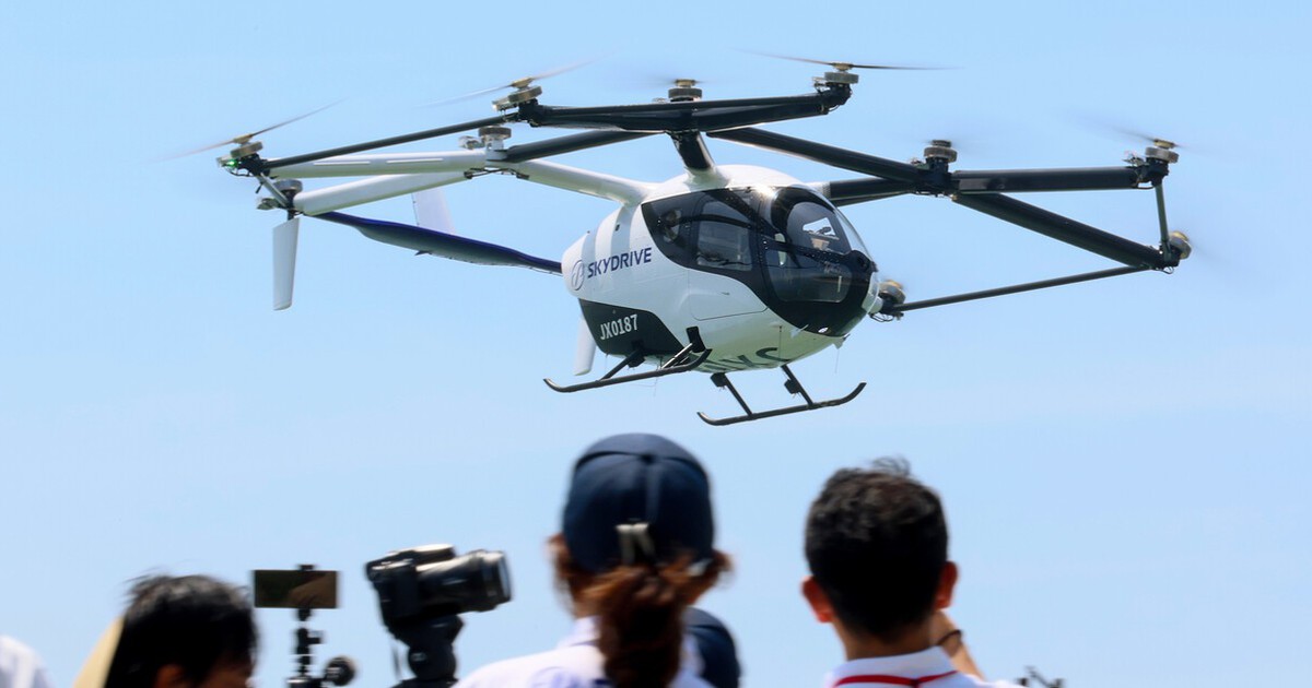 SkyDrive stages high-speed flying car demo ahead of 2028 launch