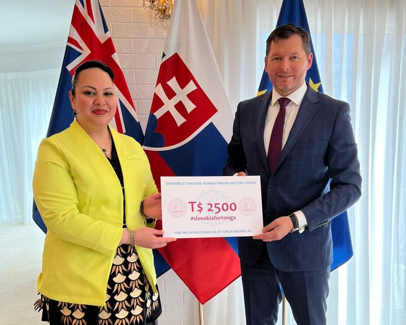 Slovakia to Cooperate with Kingdom of Tonga