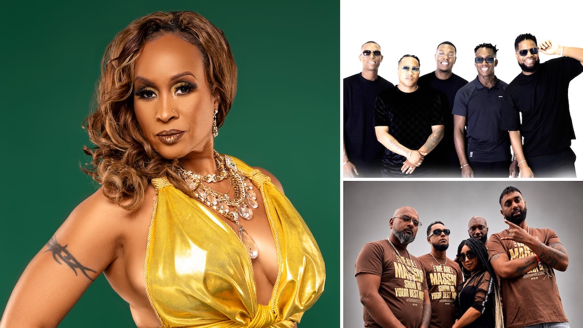 Soca Queen Alison Hinds samen met La Rouge en Massiv op aftrap Carnaval Nights donderdag 23 juli