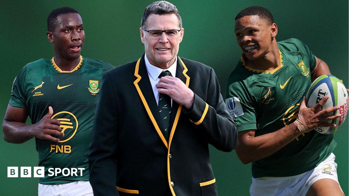 L-R: Vusi Moyo, Rassie Erasmus and Jaco Williams