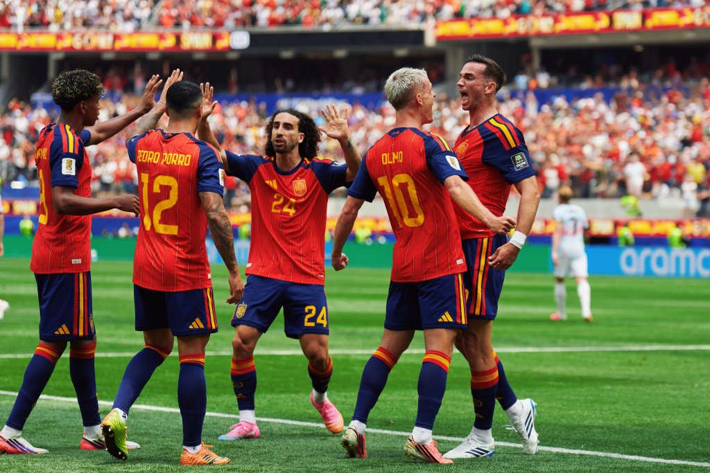 Spain to play France in World Cup semi-finals after 2-1 victory over Belgium