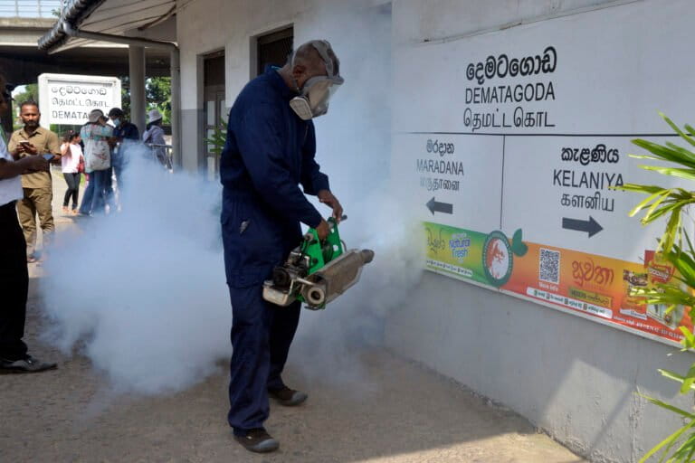Sri Lanka intensifies fight against dengue and the mosquitos that cause the infection