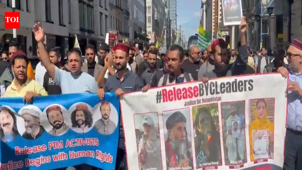 'Stop the genocide': Baloch protesters in Germany raise alarm over Pakistan atrocities