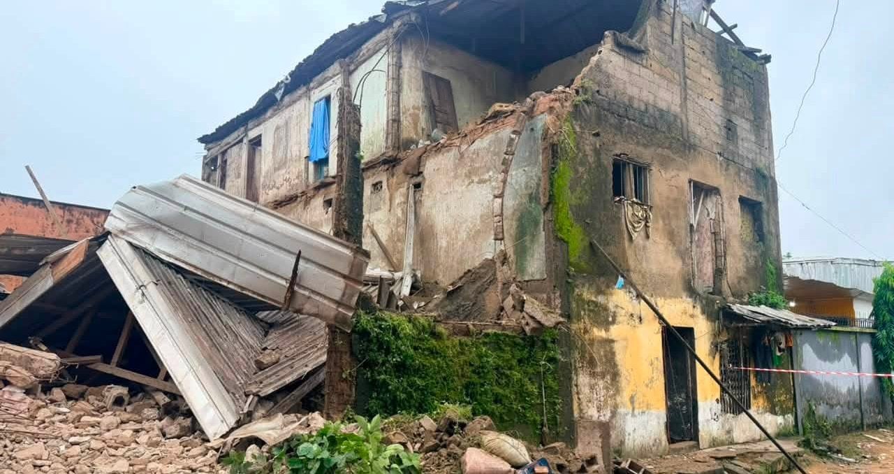 Structural Assessment and Extreme Weather Impact in Douala Following Building Collapse