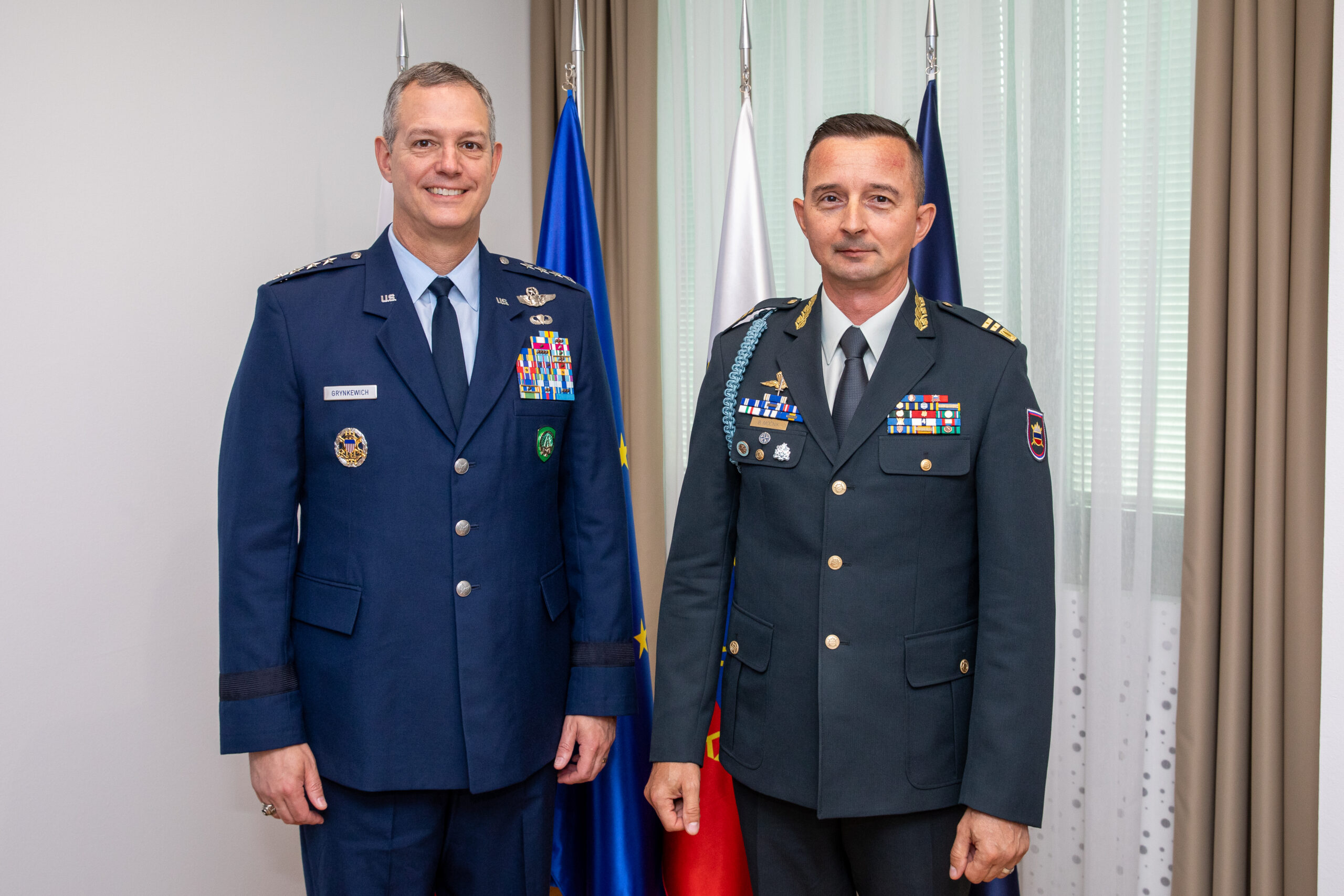 Supreme Allied Commander Europe visits Slovenia