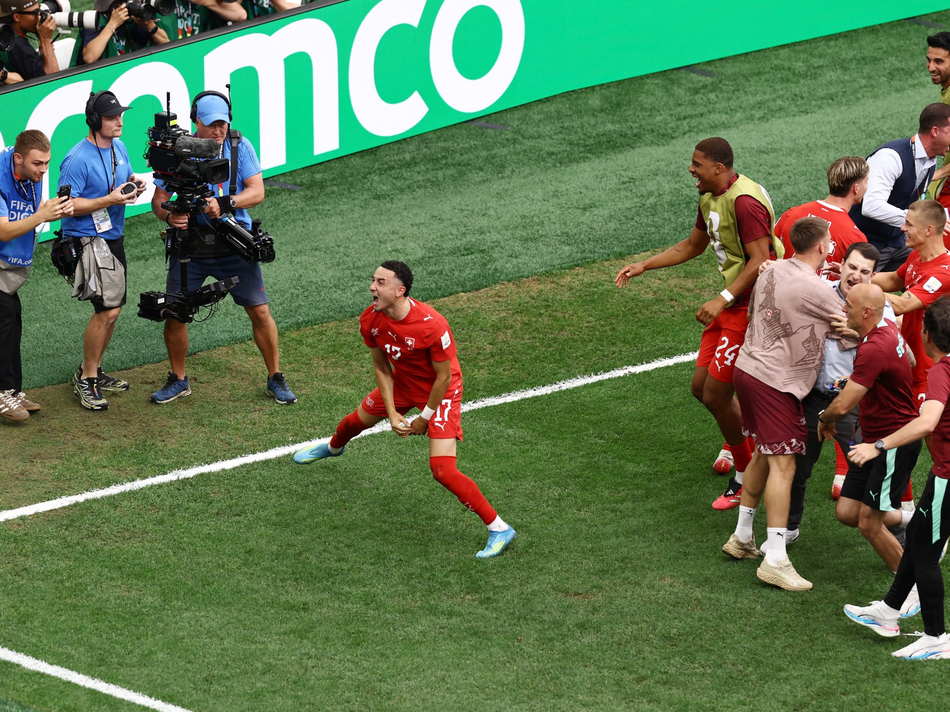 Switzerland face Argentina in World Cup quarterfinal after beating Colombia | World Cup 2026 News