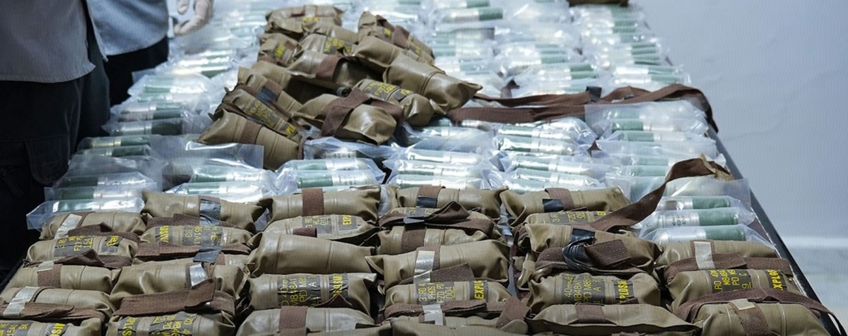 Syrian authorities seize 226 grenades hidden in vehicle bound for Lebanon