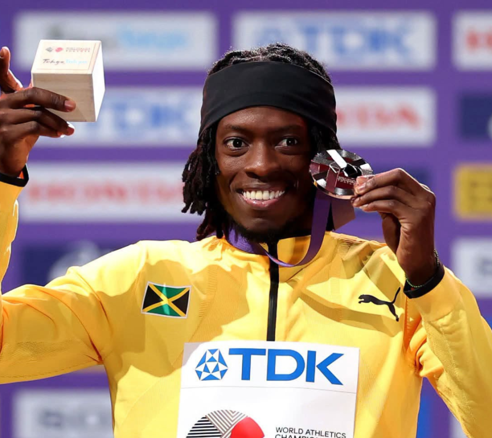 Tajay Gayle wins Long Jump Gold on day seven of Commonwealth Games