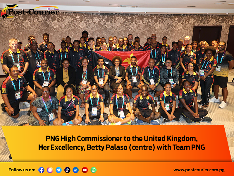 Team PNG urged to compete with Pride at Glasgow 2026
