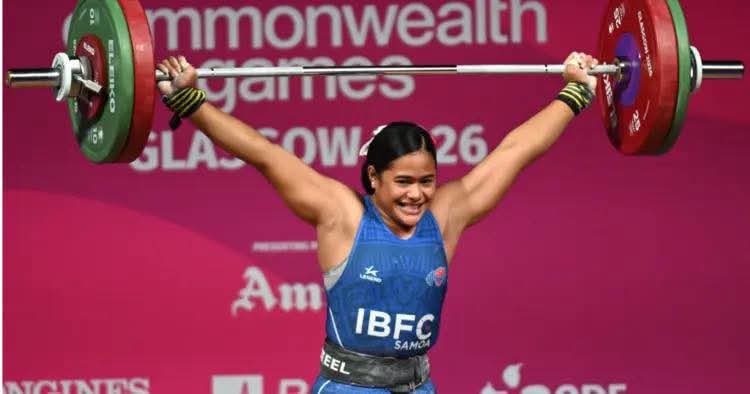Team Samoa’s Youngest Athlete Finishes 6th at Commonwealth Games