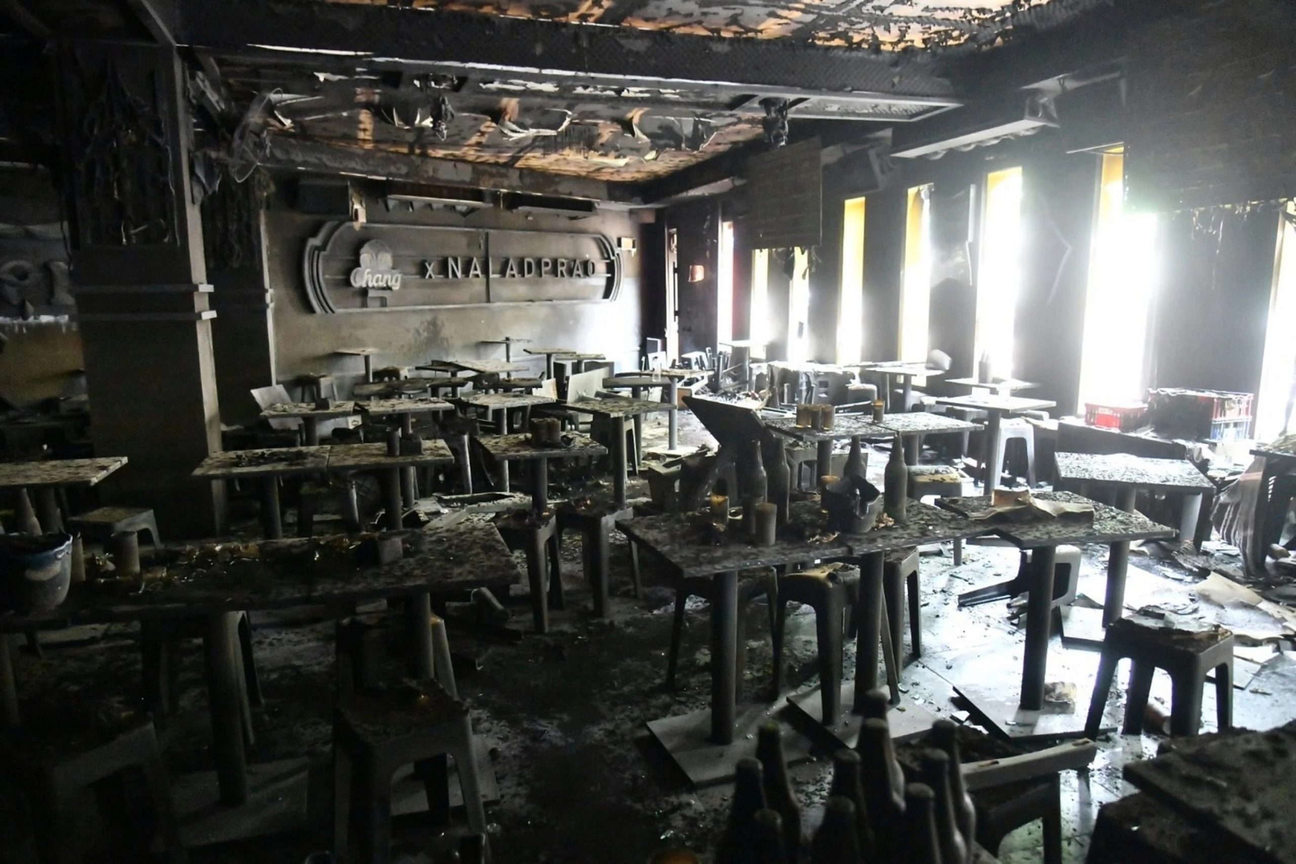 The band playing when a Bangkok bar caught fire mourns its members among the 33 dead