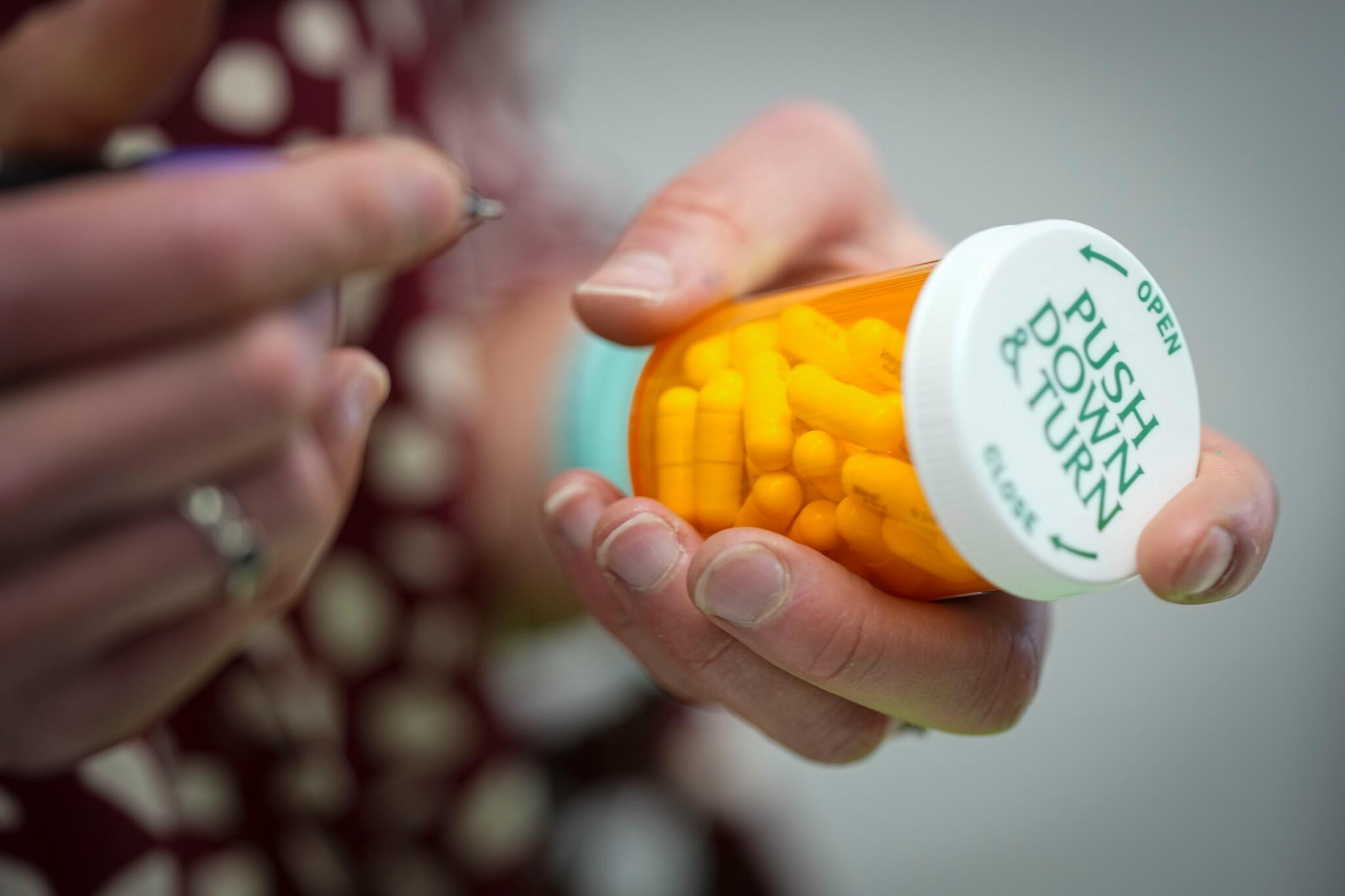 A prescription is filled, Friday, Jan. 6, 2023, in Morganton, N.C. (Chris Carlson, File/ AP)