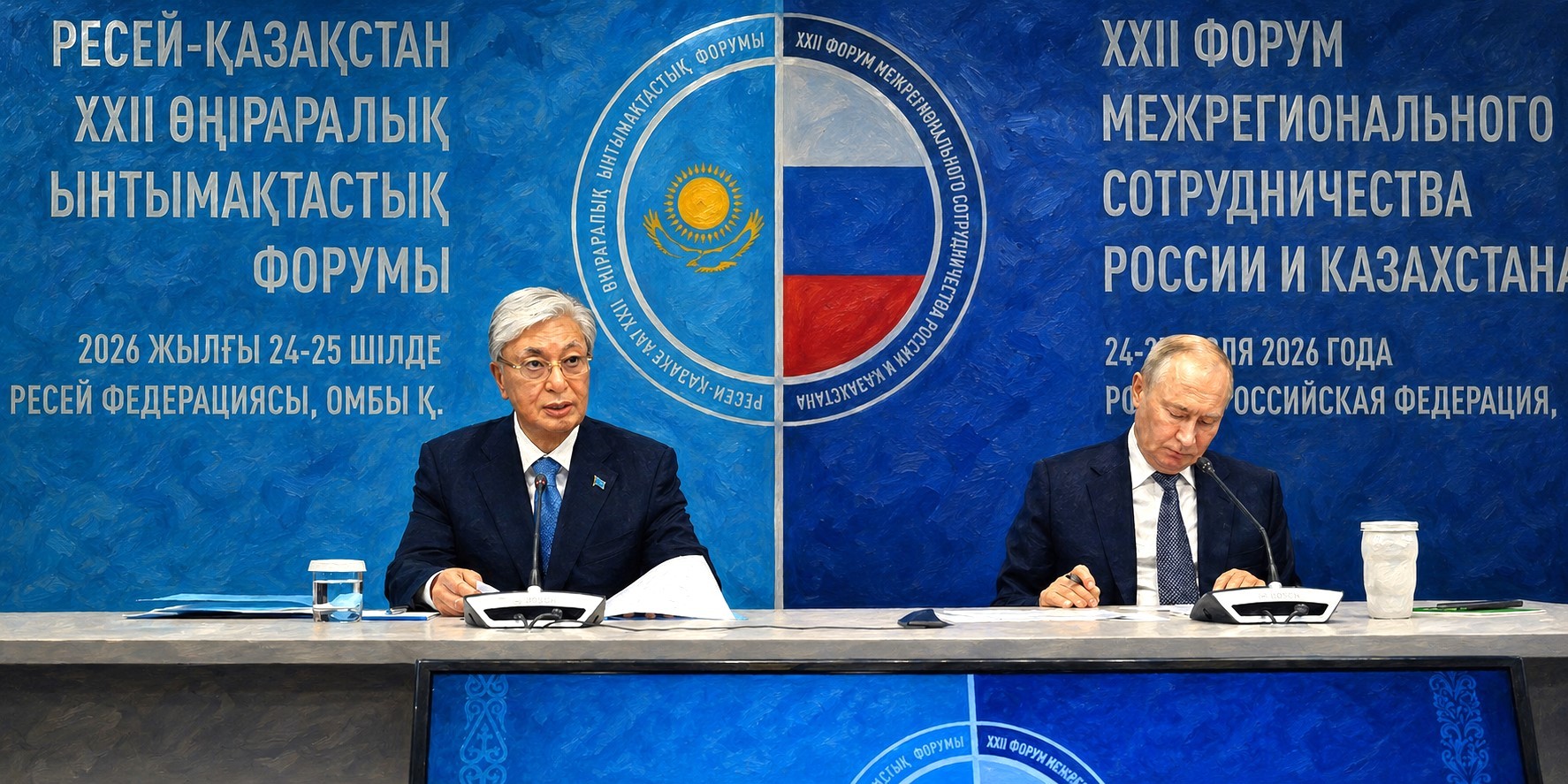 Tokayev Calls for Ukraine War Freeze as Black Sea and Caspian Risks Grow