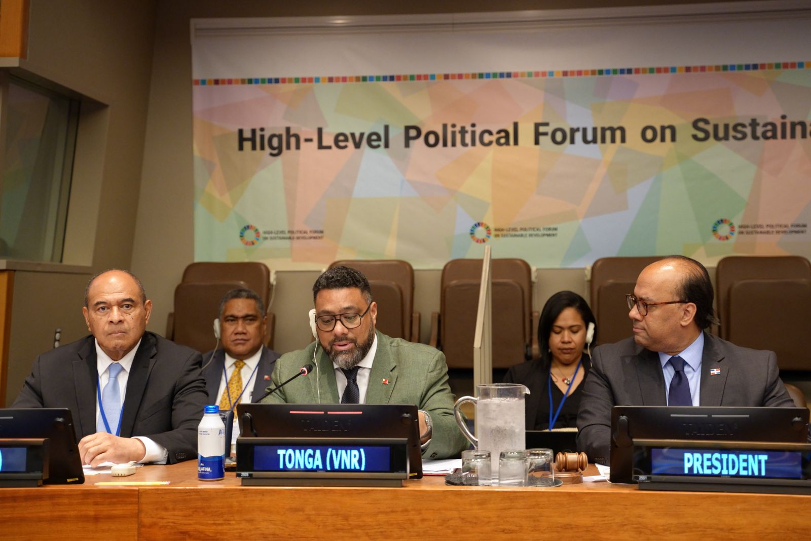 Tonga presents second national SDG review at UN forum