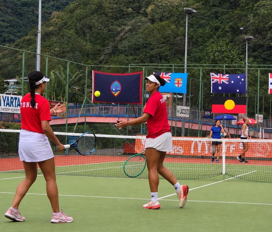 Tonga women reach Oceania Tennis Cup semi-finals in Tahiti