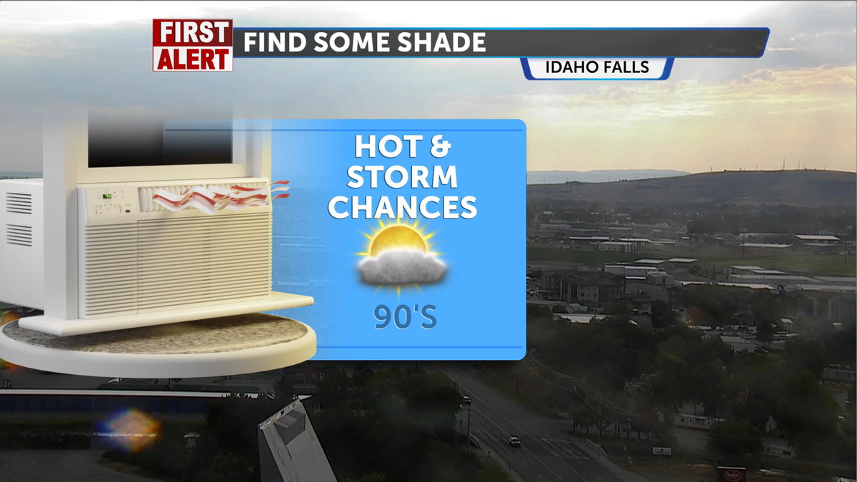 Tracking cooler temps with more moisture moving in with chances of storms - LocalNews8.com