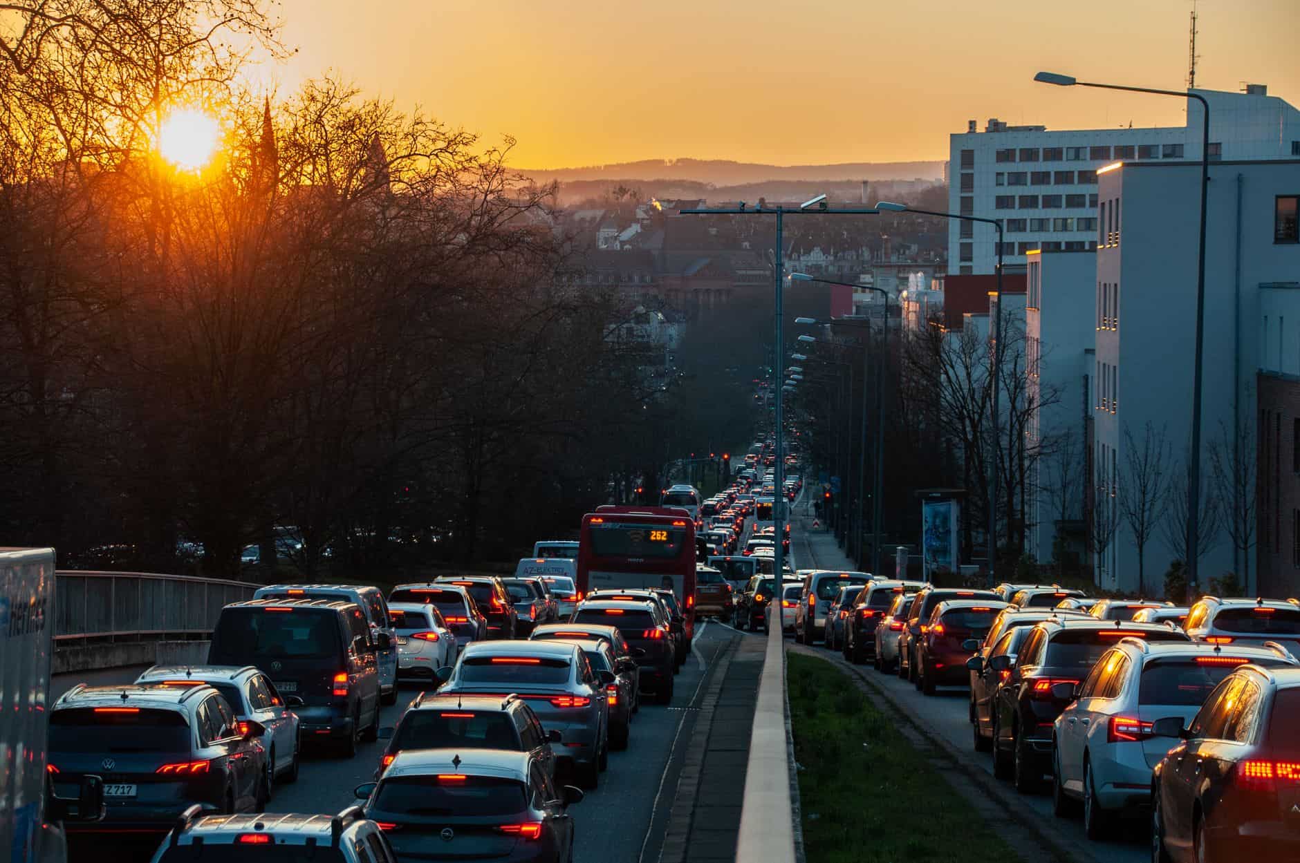 Traffic jams on Swiss motorways surged in 2025