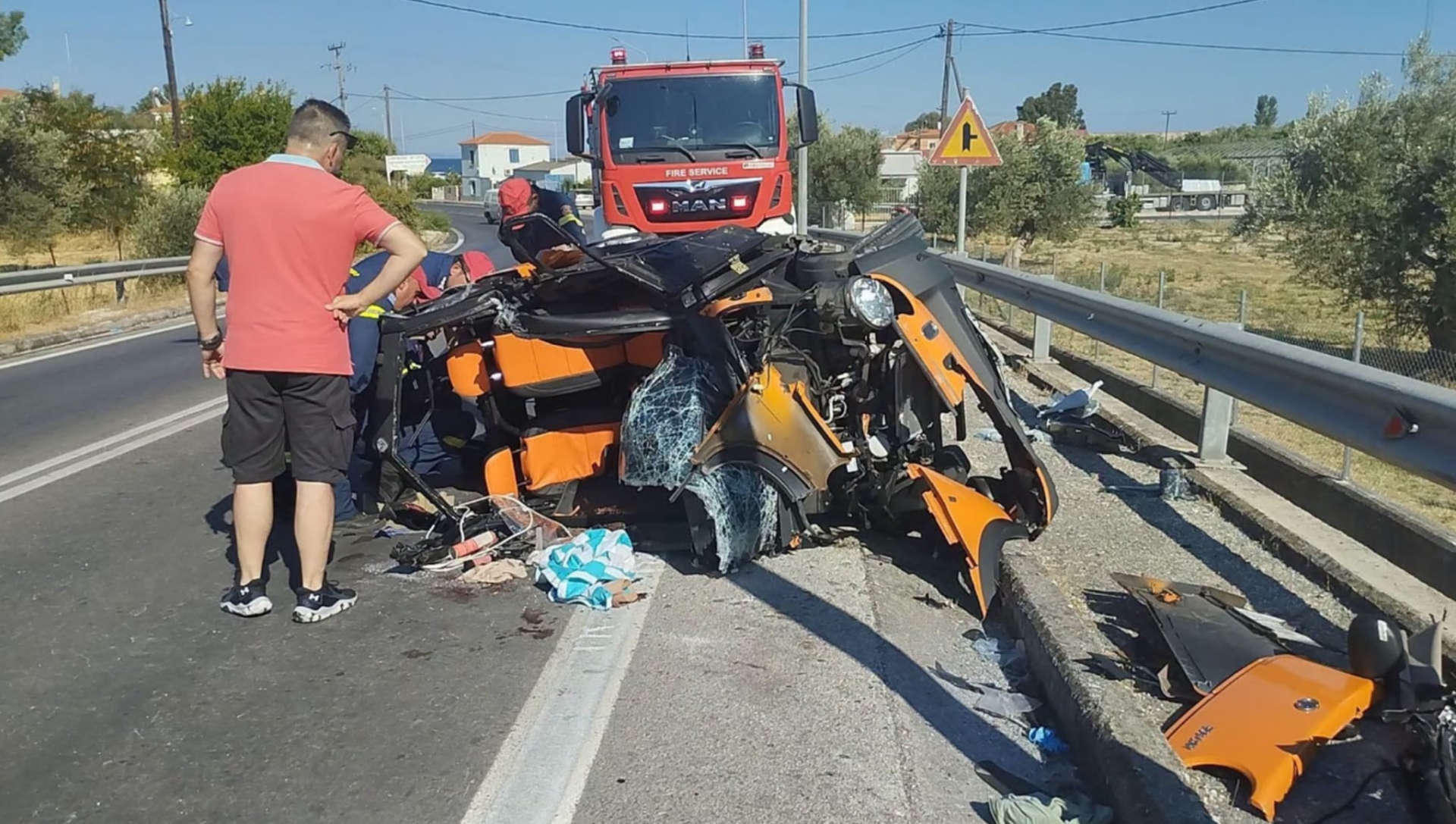 Tragedy on Lesvos: Two women killed in crash at site where two teenagers died in May
