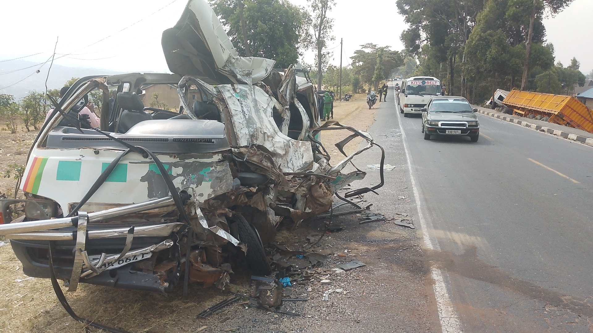 Tragic Kamonyi Crash Leaves Nine Dead, 12 Hospitalized
