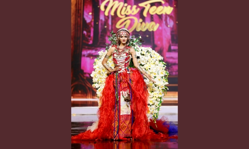 Tripura's Chandamita Roy wins Best National Costume at Miss Teen Diva 2026