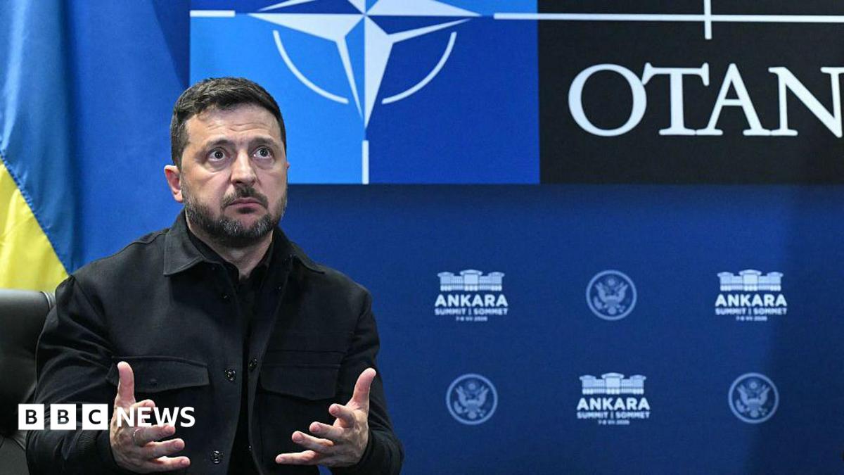 Zelensky at Nato
