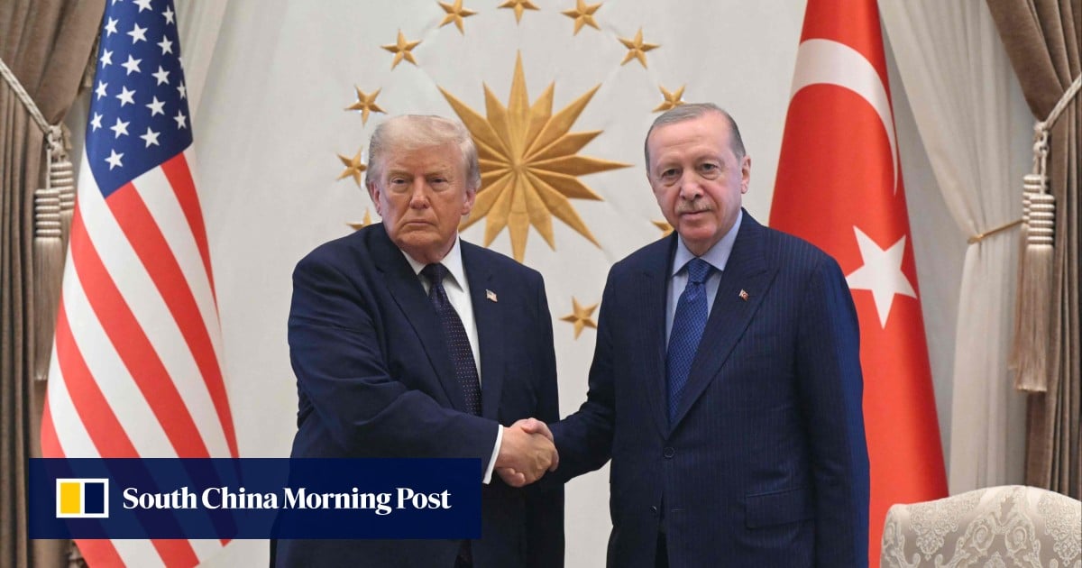 Trump still ‘disappointed’ with Nato, says US should control Greenland as summit kicks off