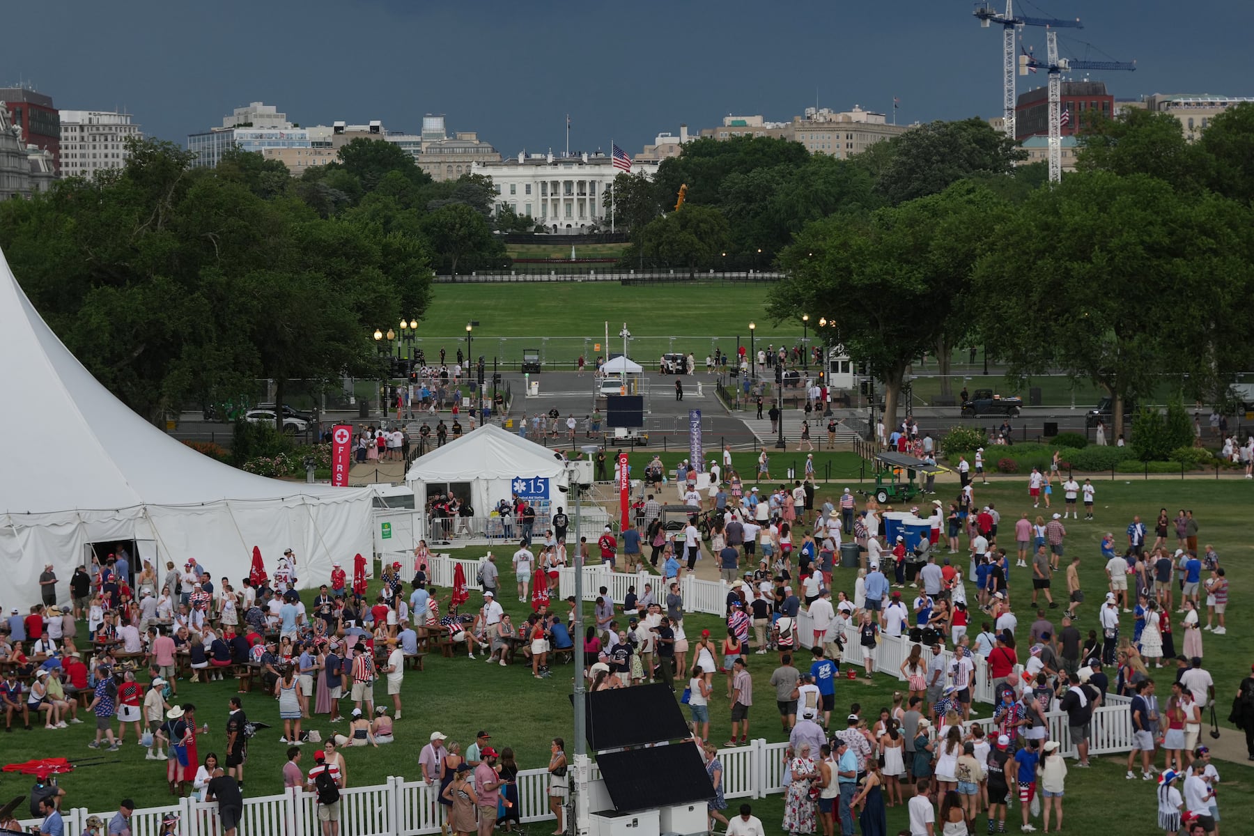 Trump's July 4th celebration was derailed by the very climate forces he refuses to acknowledge