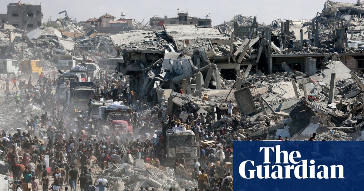 Trump’s Board of Peace drops full Gaza recovery plan in favour of tiny pilot scheme | Gaza