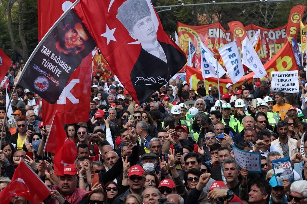 Turkey’s unionization rate drops below 14 percent despite membership increase