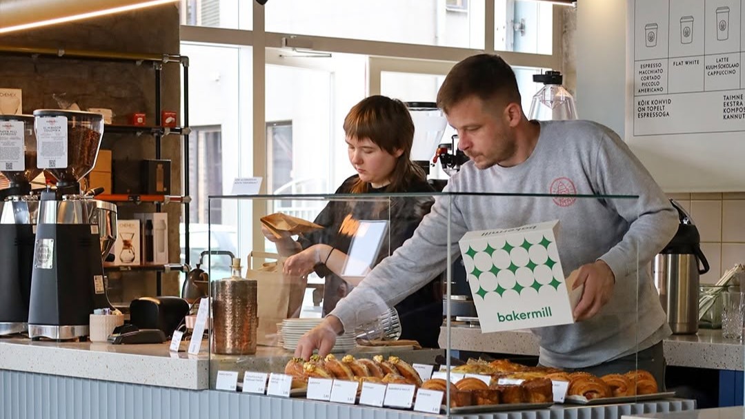 Paper Mill Coffee combines speciality coffee with a bakery operation in Tallinn; the café and roastery was named among Europe’s 50 best coffee shops. Photo courtesy of Paper Mill Coffee.