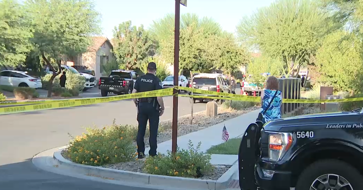 Two hurt, one detained after shooting at Mesa home early Tuesday morning