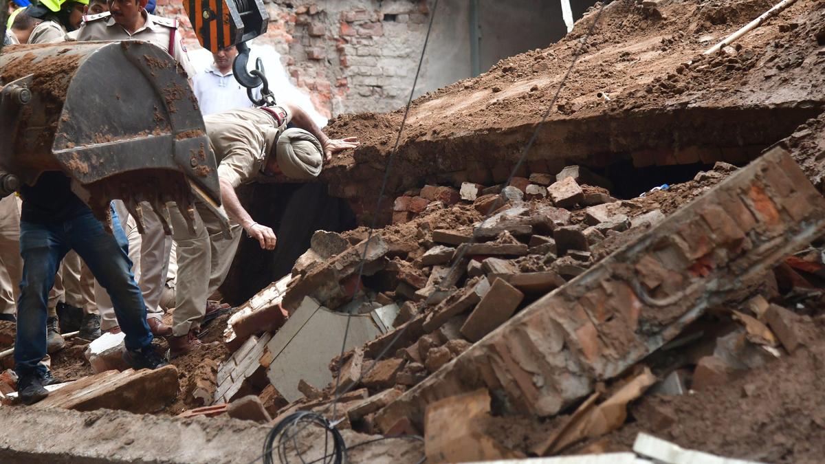 Two killed as two-storey building collapses in Chandigarh industrial area