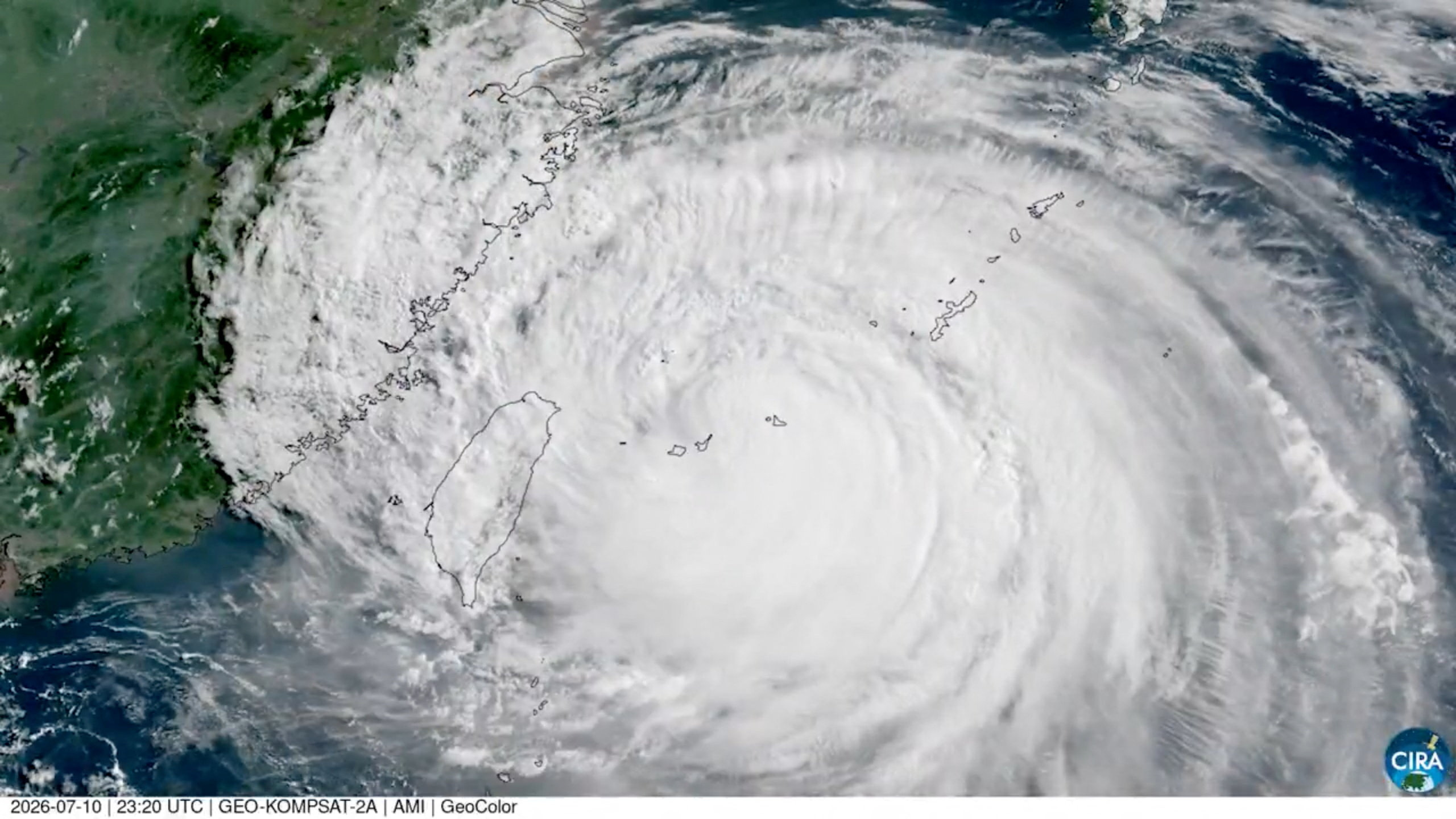 Typhoon Bavi makes landfall in eastern China as more than 1 million are evacuated