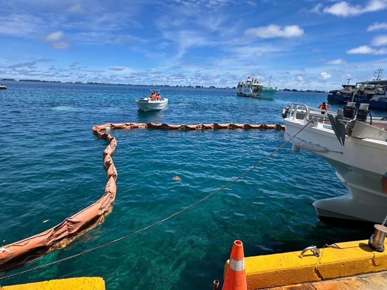 U.S. Coast Guard Cutter Joseph Gerczak arrives in the Republic of the Marshall Islands